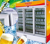 超市風(fēng)幕柜展示商品有哪些好處